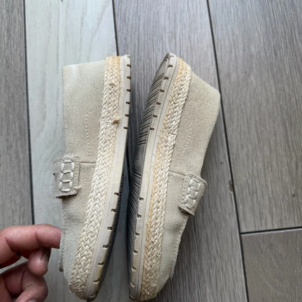 Zara Kids Beige Moccasins